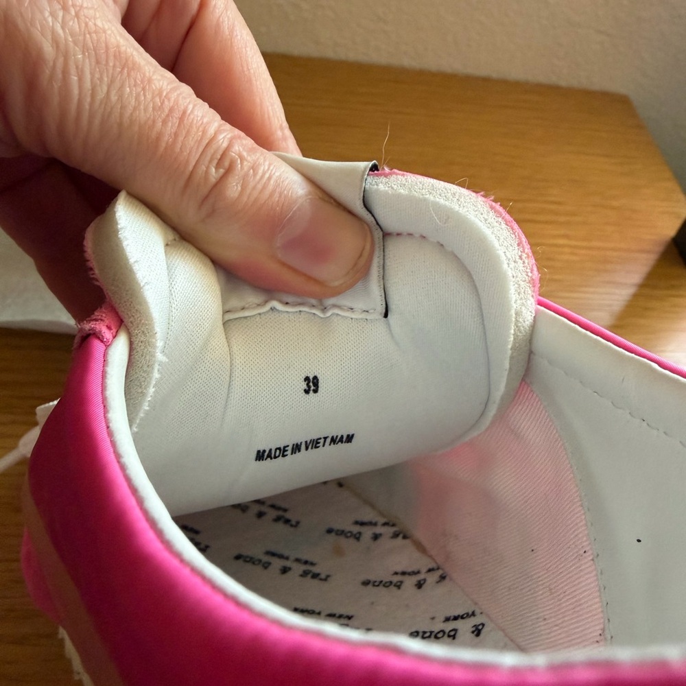 Rag & Bone Pink Sneakers - Picture 9 of 9